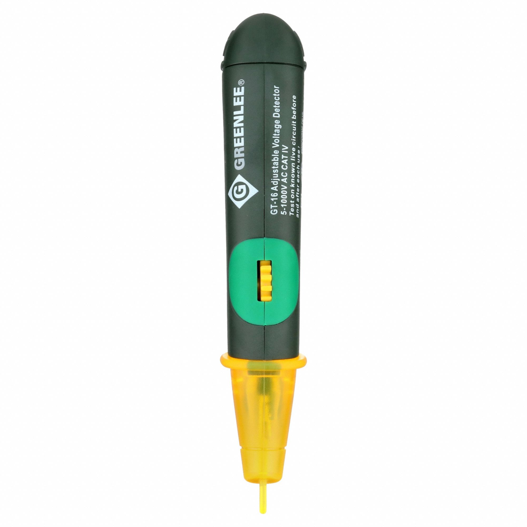 GREENLEE GT-16 Adjustable Voltage Detector, 5 To 1000V AC | AC2WTE 2NRW6