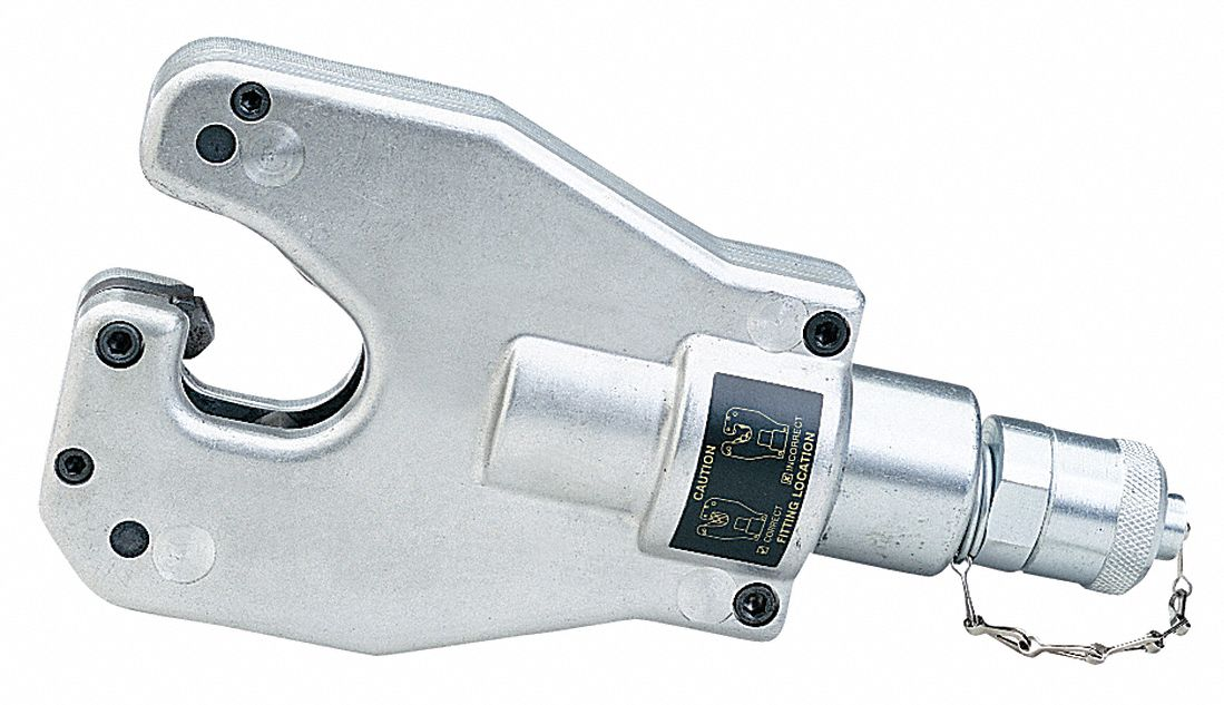 GREENLEE RK06AT Hydraulic Quad Point Crimping Tool, 6.2 Ton Crimping Force, 10 Inch Overall Length | AC7ZWV 39D701