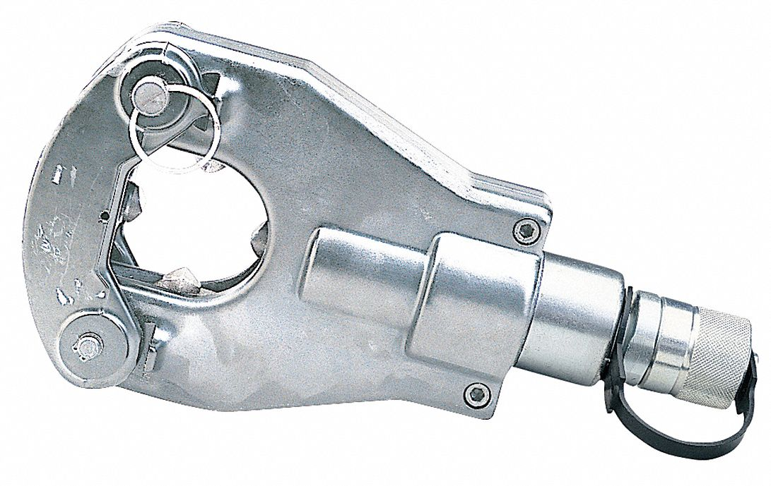 GREENLEE RK06FT Hydraulic Quad Point Crimping Tool, 6.2 Ton Crimping Force, 10.5 Inch Overall Length | AC7ZWW 39D702