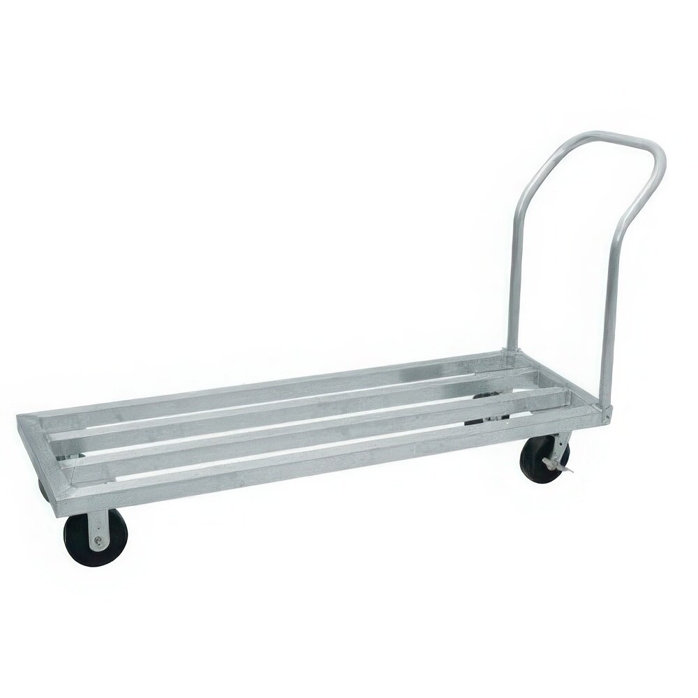 Mobile Aluminum Dunnage Rack, 2,000 Lb. Capacity, 20 X 36 Inch Size