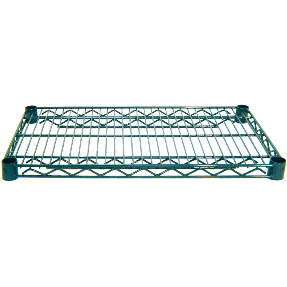 Nsf Green Epoxy Coated Wire Shelf, 18 X 36 Inch Size