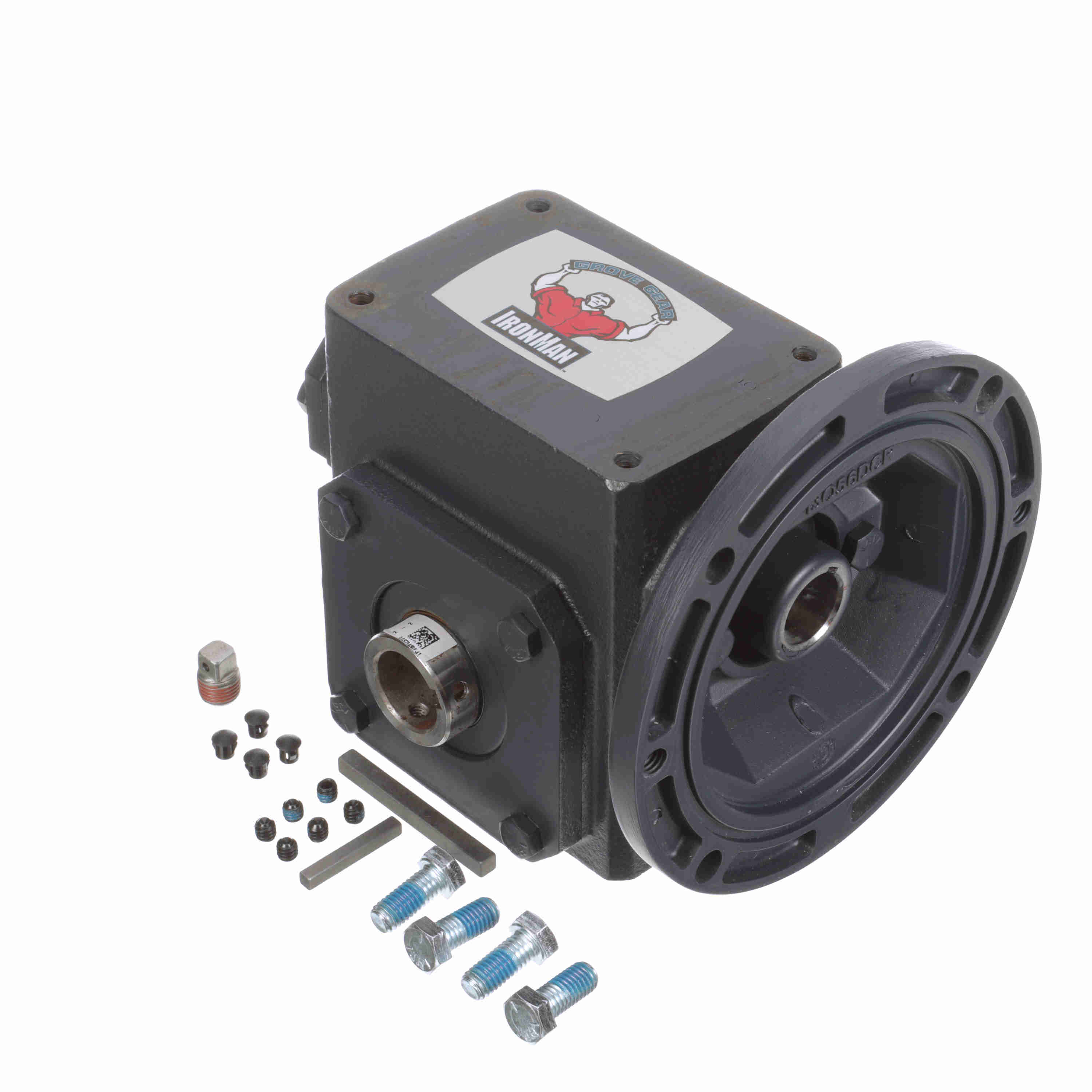 GROVE GEAR GR8180552.16 Worm Reducer, 15:1 Ratio, 0.875 Inch I.D, 1 Inch O.D, Cast Iron | AY4XRU