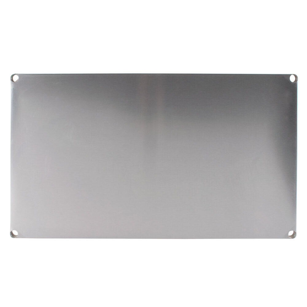 Solid Stainless Steel Shelf, 24 X 48 Inch Size