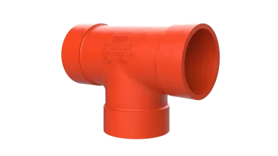 7060P Series Tee, 8 Inch Nominal Size, Painted