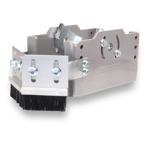 Field Installable Toe Guard, 4 x 2 Inch Caster With Floor Brush