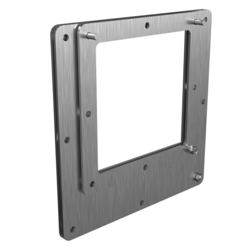 Reducer, 8 x 8 To 6 x 6 Inch Size, Edge-Aligned Opening