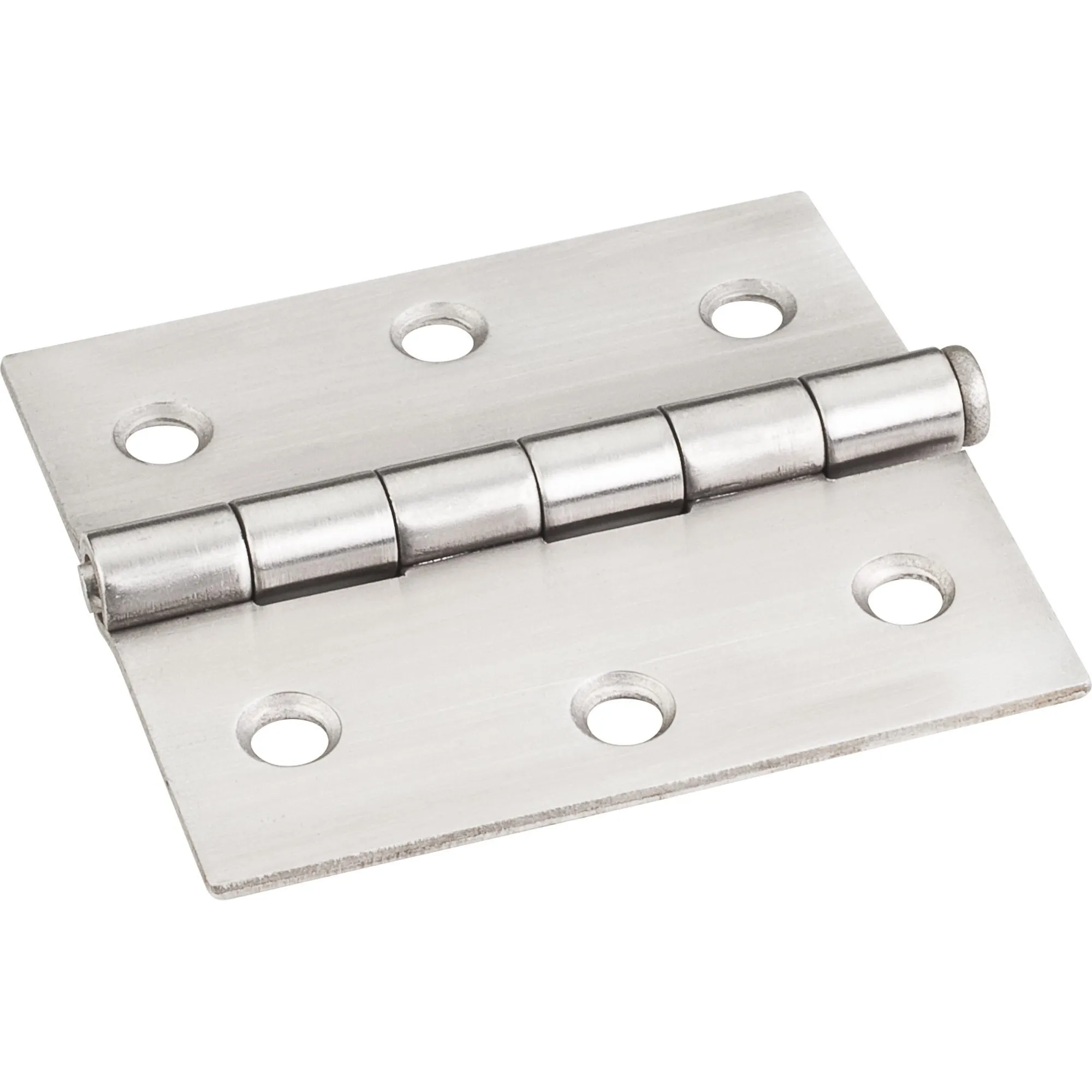 Stainless Steel 3 Inch x 2-3/4 Inch Single Full Swaged Butt Hinge