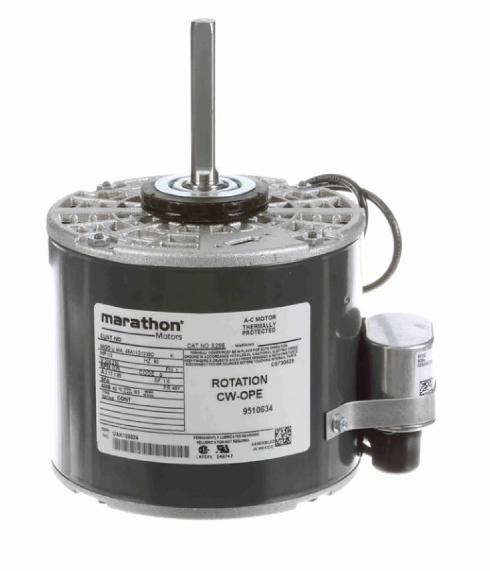 Replacement Motor, 115V, LTA