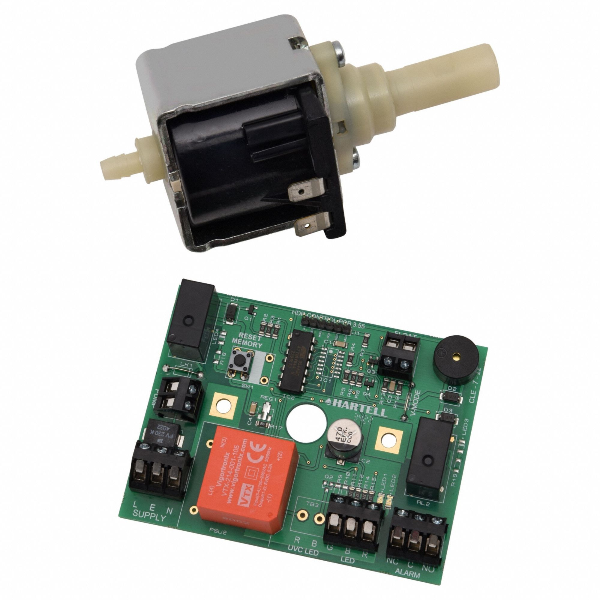 Condensate Removal Pump Motor or PCB Kit 