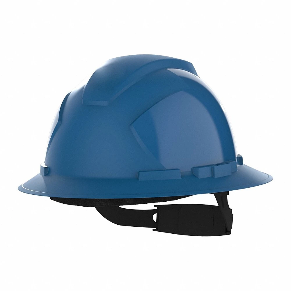 Hard Hat, Blue, No Graphics, Ratchet, Ratchet, ABS, HexArmor, Basic Colors