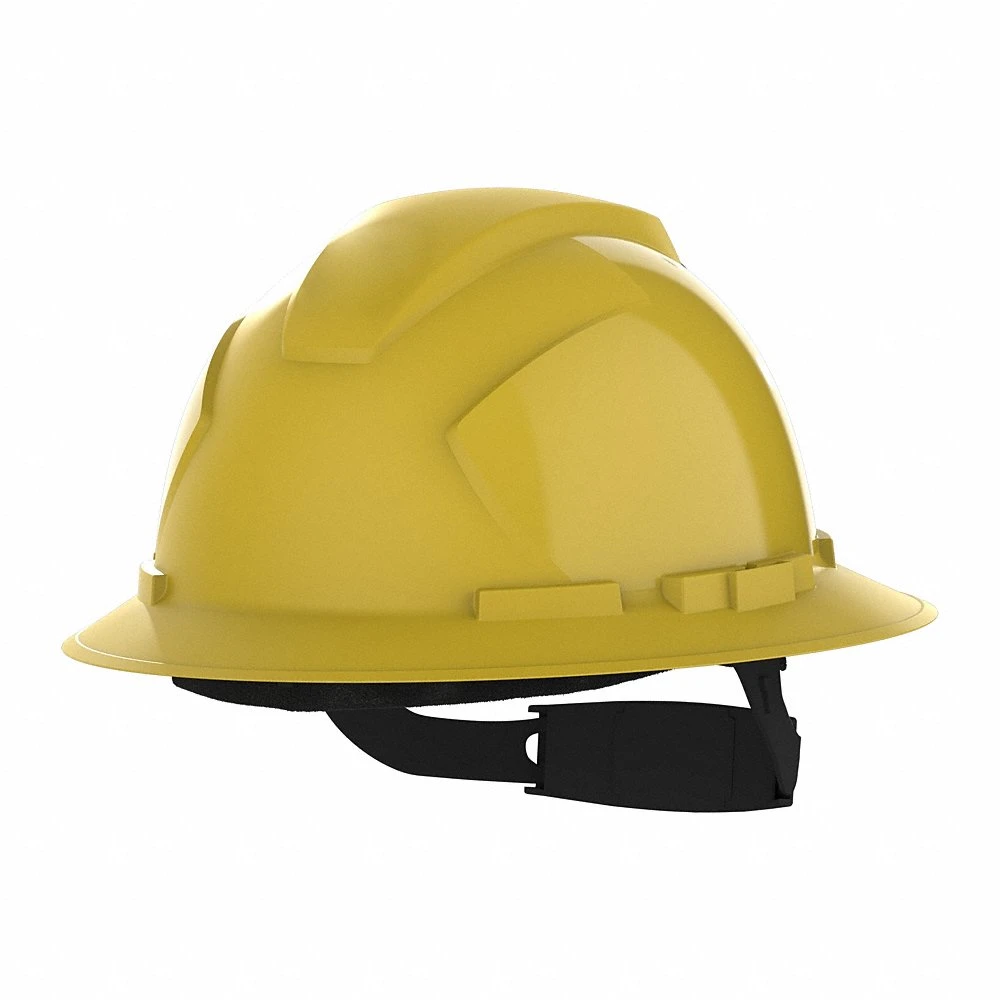 Hard Hat, Yellow, No Graphics, Ratchet, Ratchet, ABS, HexArmor, Basic Colors