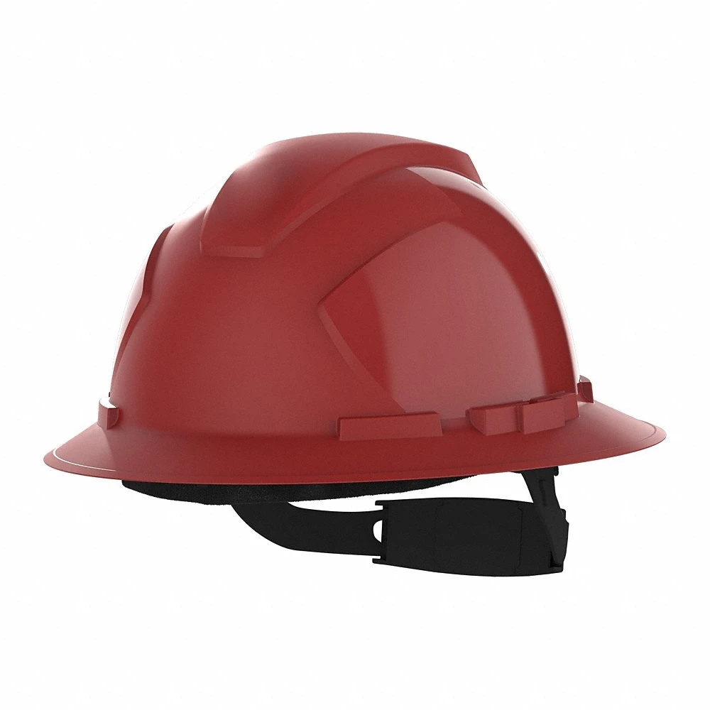 Hard Hat, Red, No Graphics, Ratchet, Ratchet, ABS, HexArmor, Basic Colors