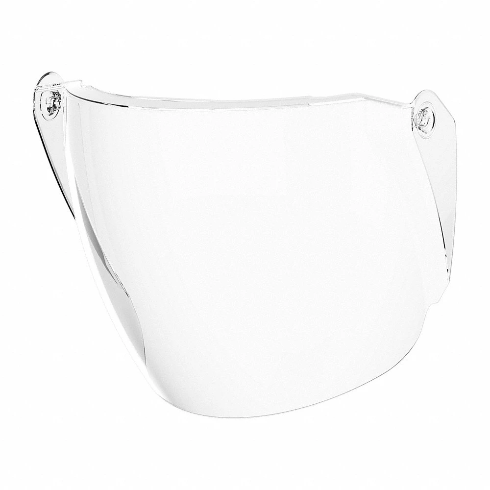 Face Shield Visor, 11 Inch Wd, 8 Inch Overall Ht, 0.08 Inch Overall Thick, Clear
