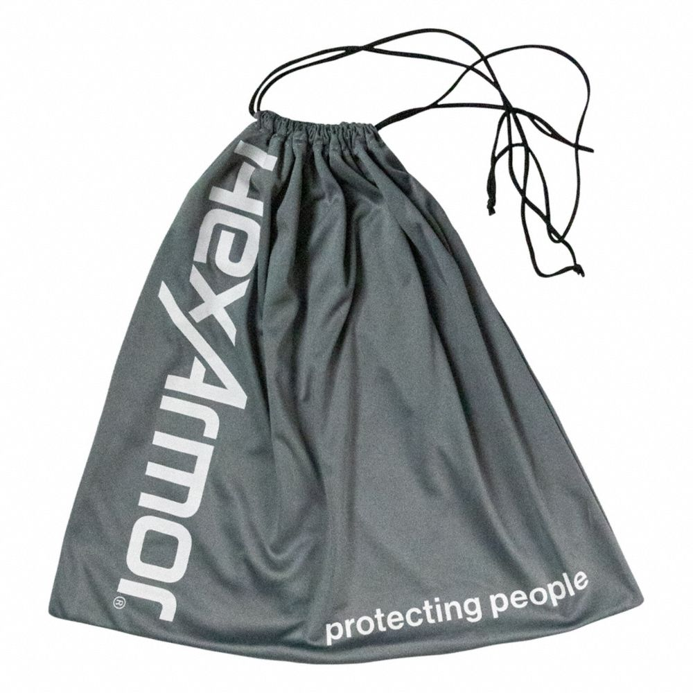 Microfiber Pouch, 16-7/8 Inch Lg, Grey/White