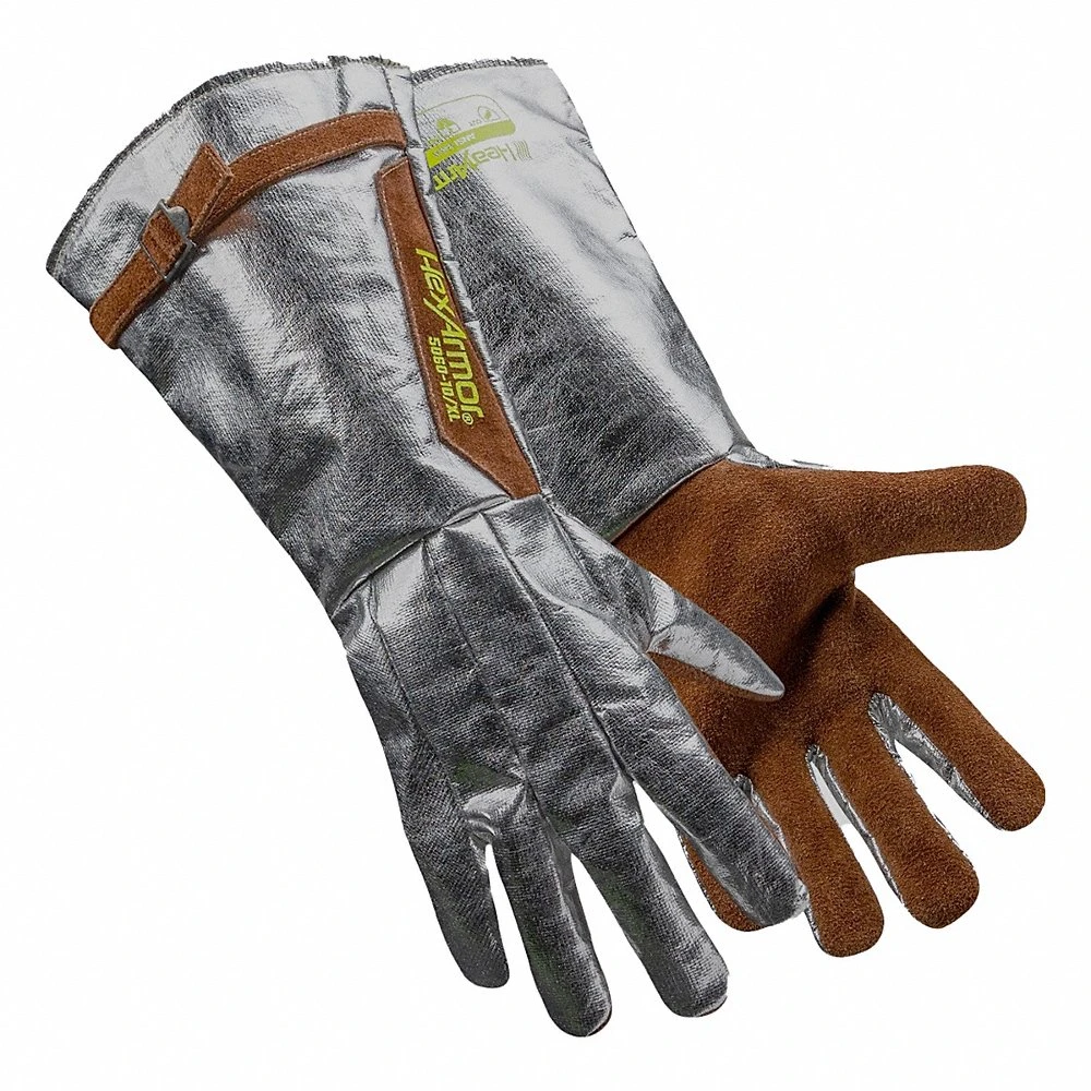 Safety Gloves, Aluminized Welding Gauntlet size XL