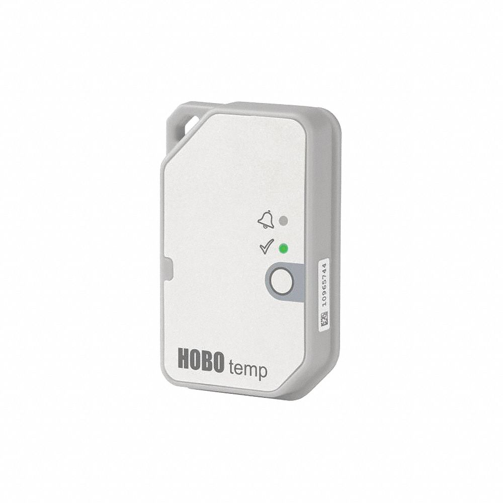 BLE Temperature Data Logger, Temp, Wireless, -4 Deg F Min Temp Measured Deg F