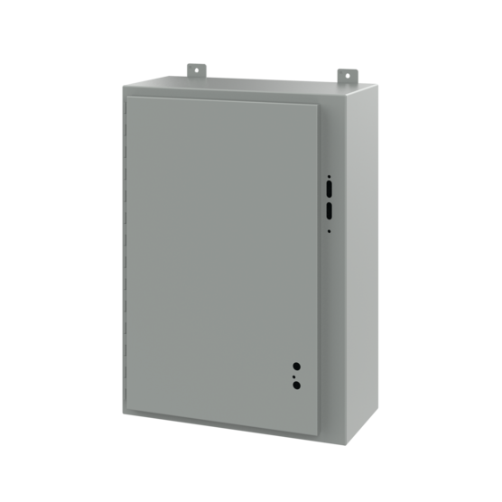 HOFFMAN A30SA2210LP Disconnect Enclosure, Type 12, 30 x 21.38 x 10 Inch Size, Steel | CH8BMK