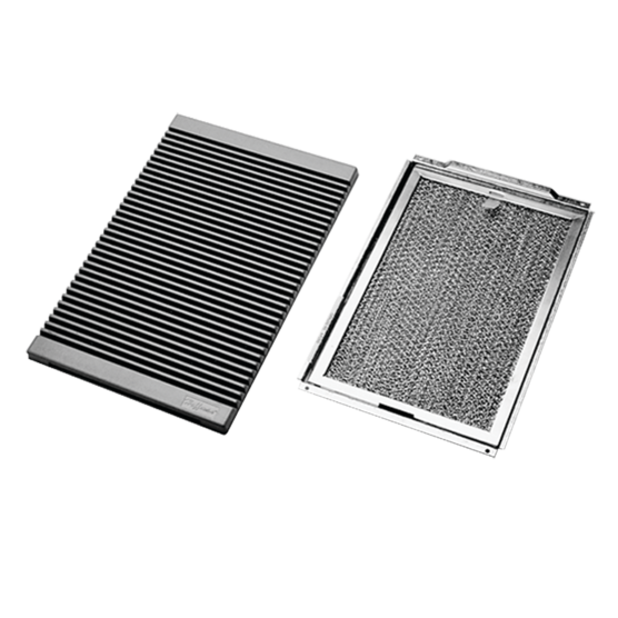 HOFFMAN PPV32B Vent Kit, 300 x 200mm Size, Black, Plastic | CH8TMC