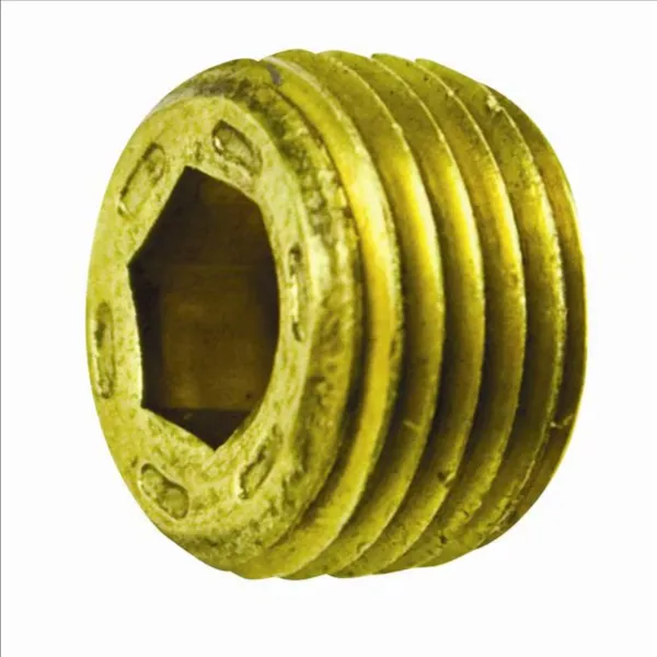 HOLO-KROME 11108 Brass Flush Pressure Plug, 1/2 Size, Pack Of 50 | CM9VDB 80746