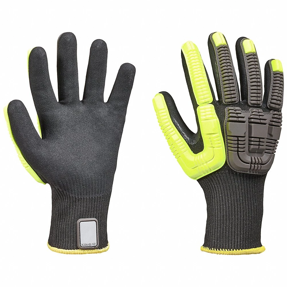 HONEYWELL 41-4413BE/8M Knit Gloves, M, Pa Lumens, Double Dipped, 1 Pair | CJ2QRE 56KF71