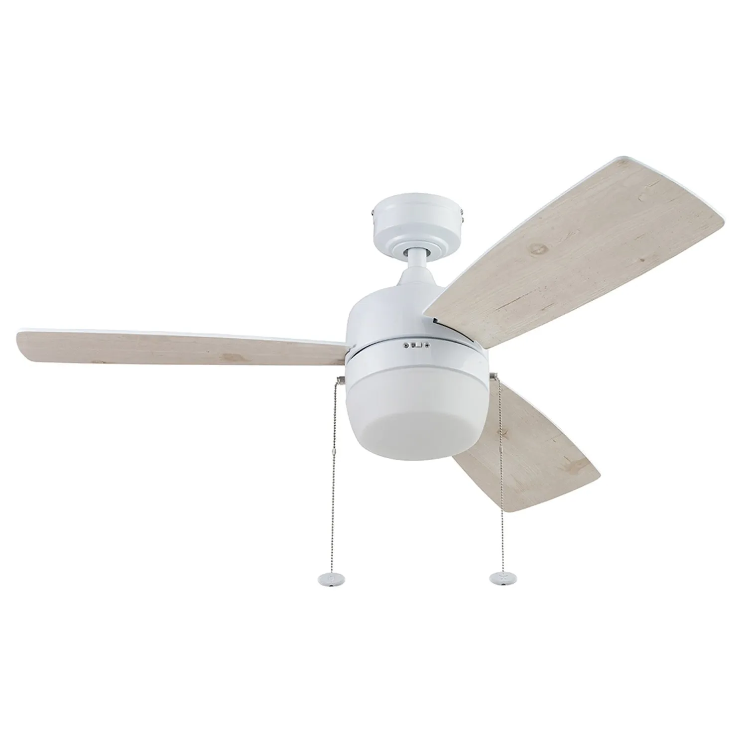 Barcadero, 44 Inch Ceiling Fan with Light, Bright White