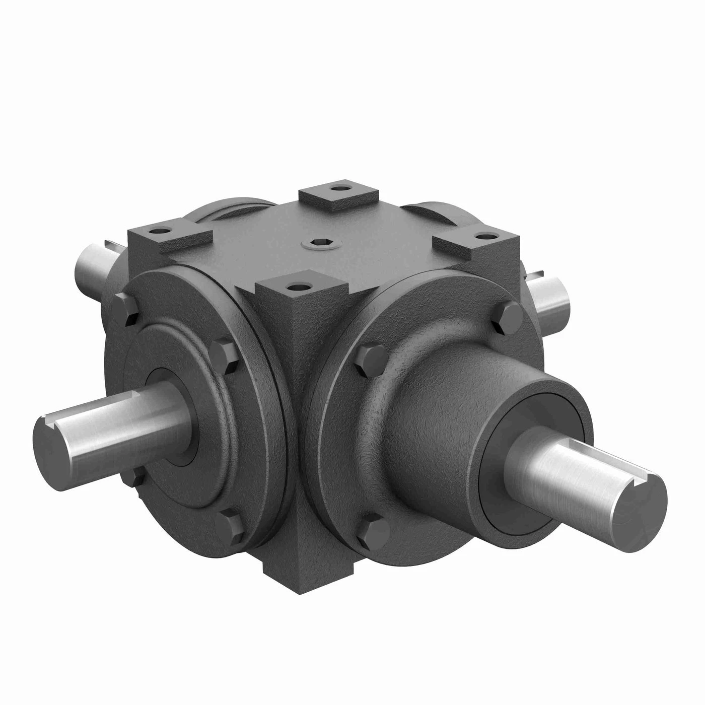 HUB CITY 0220-04077 Bevel Gear Drive, 90 HP, 1.375 Inch I.D, 1.375 Inch O.D, Cast Iron | AK7EVJ