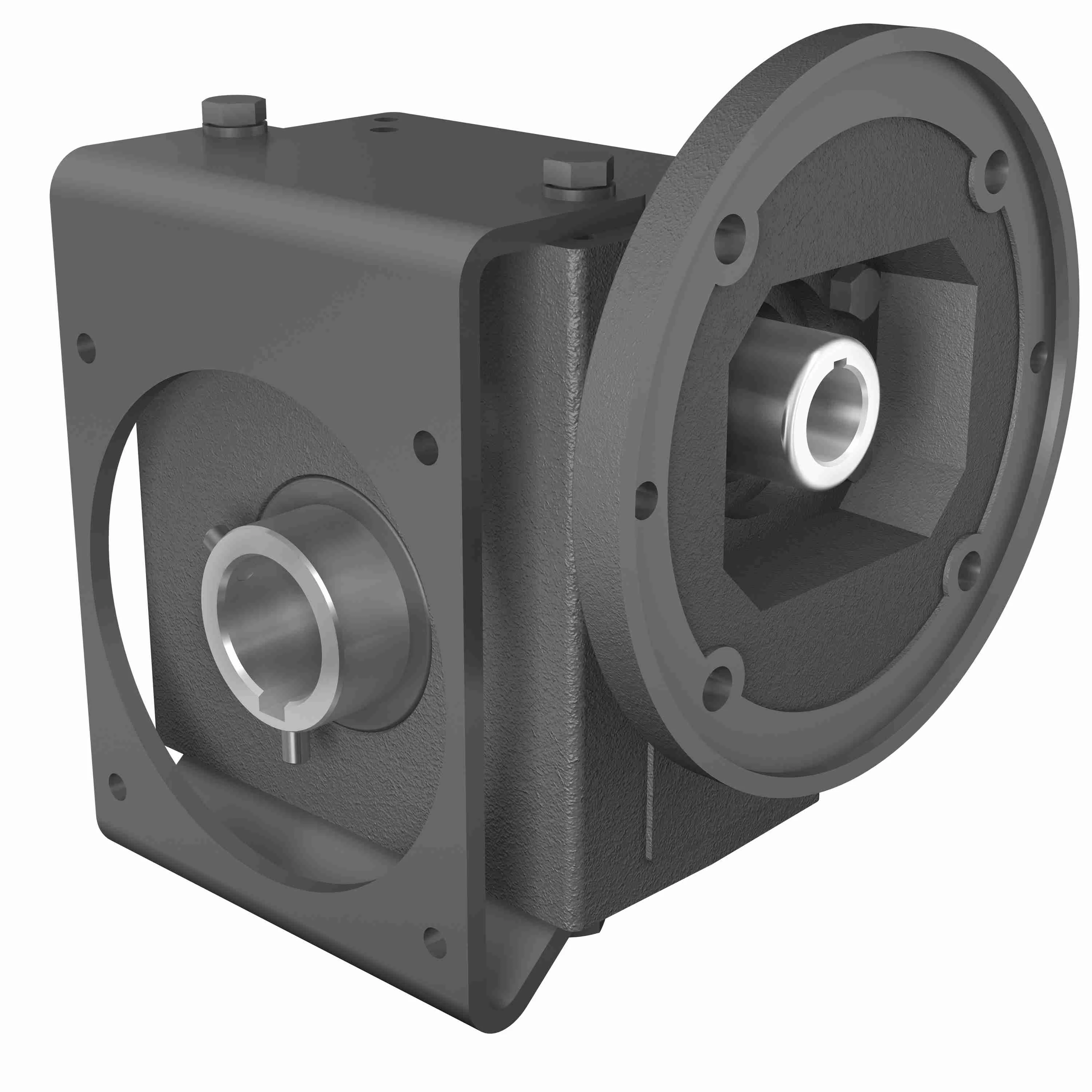 HUB CITY 0230-16237 Worm Reducer, 4.59 Hp, 1.438 Inch I.D, 1.125 Inch O.D, Cast Iron | AY8ZVX