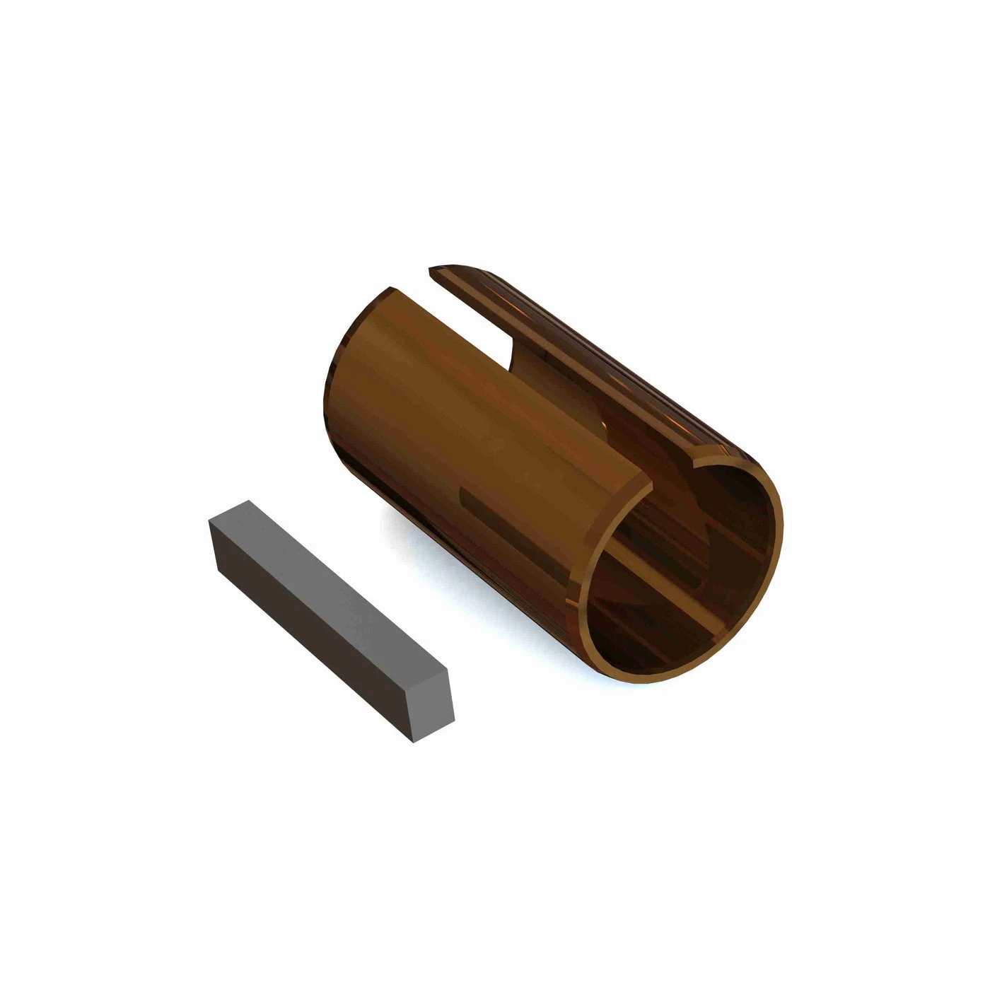 HUB CITY 0259-00253 Bushing Kit, 1.75 Inch Length, 0.875 Inch Bore Size, 1 Inch O.D, Bronze | AN8ANJ