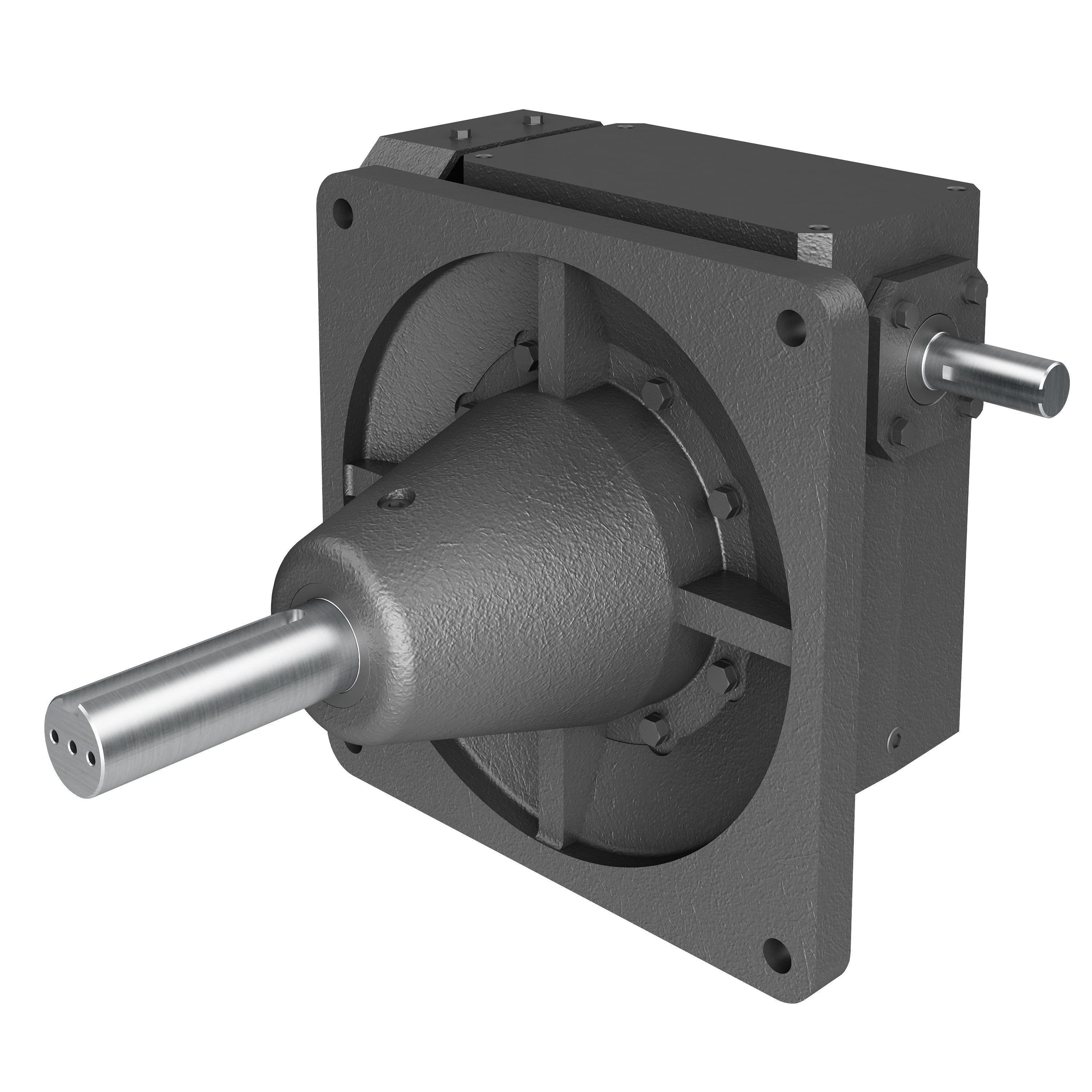 HUB CITY 0270-02557 Worm Reducer, 11.18 Hp, 1.5 Inch I.D, 2.438 Inch O.D, Cast Iron | AY9KWB