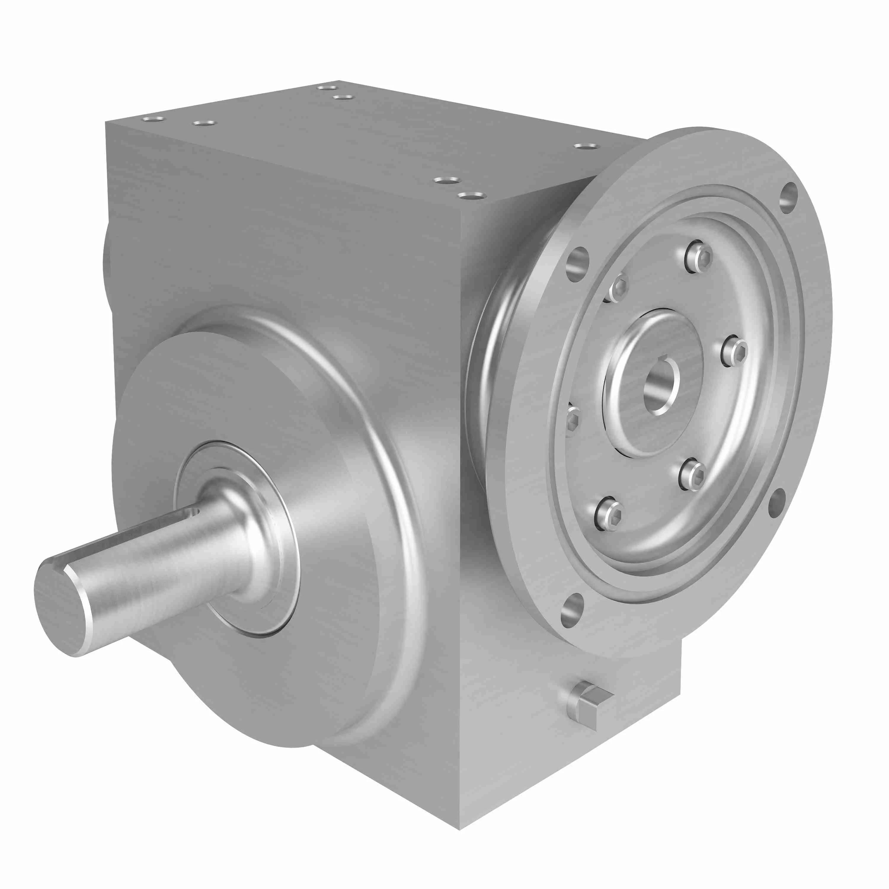 HUB CITY 0270-06649 Worm Reducer, 6.693 Hp, 0.875 Inch I.D, 1.250 Inch O.D, Stainless Steel | AY2VKX