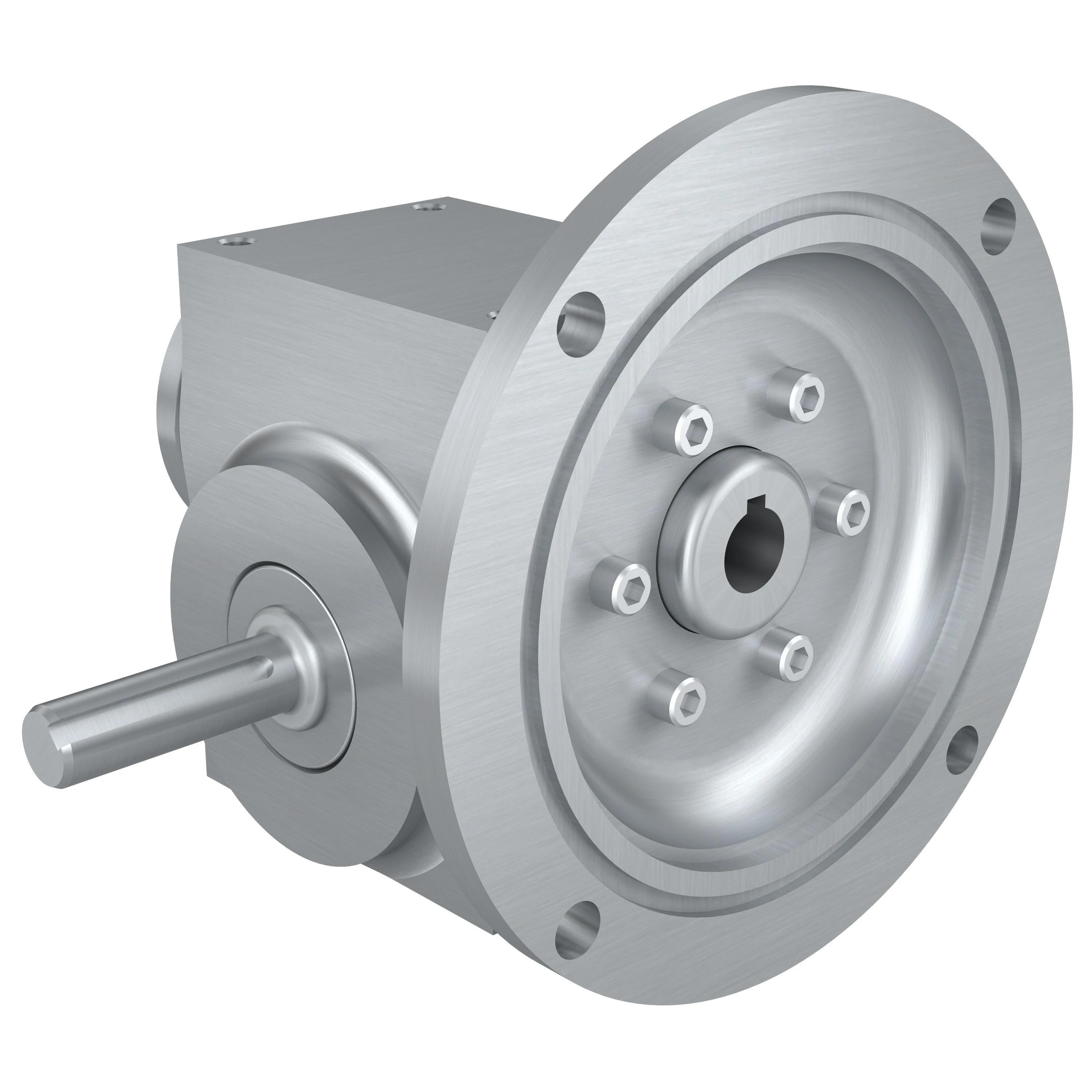 HUB CITY 0270-07209 Worm Reducer, 0.084 Hp, 0.625 Inch I.D, 0.625 Inch O.D, Stainless Steel | AY3TQZ