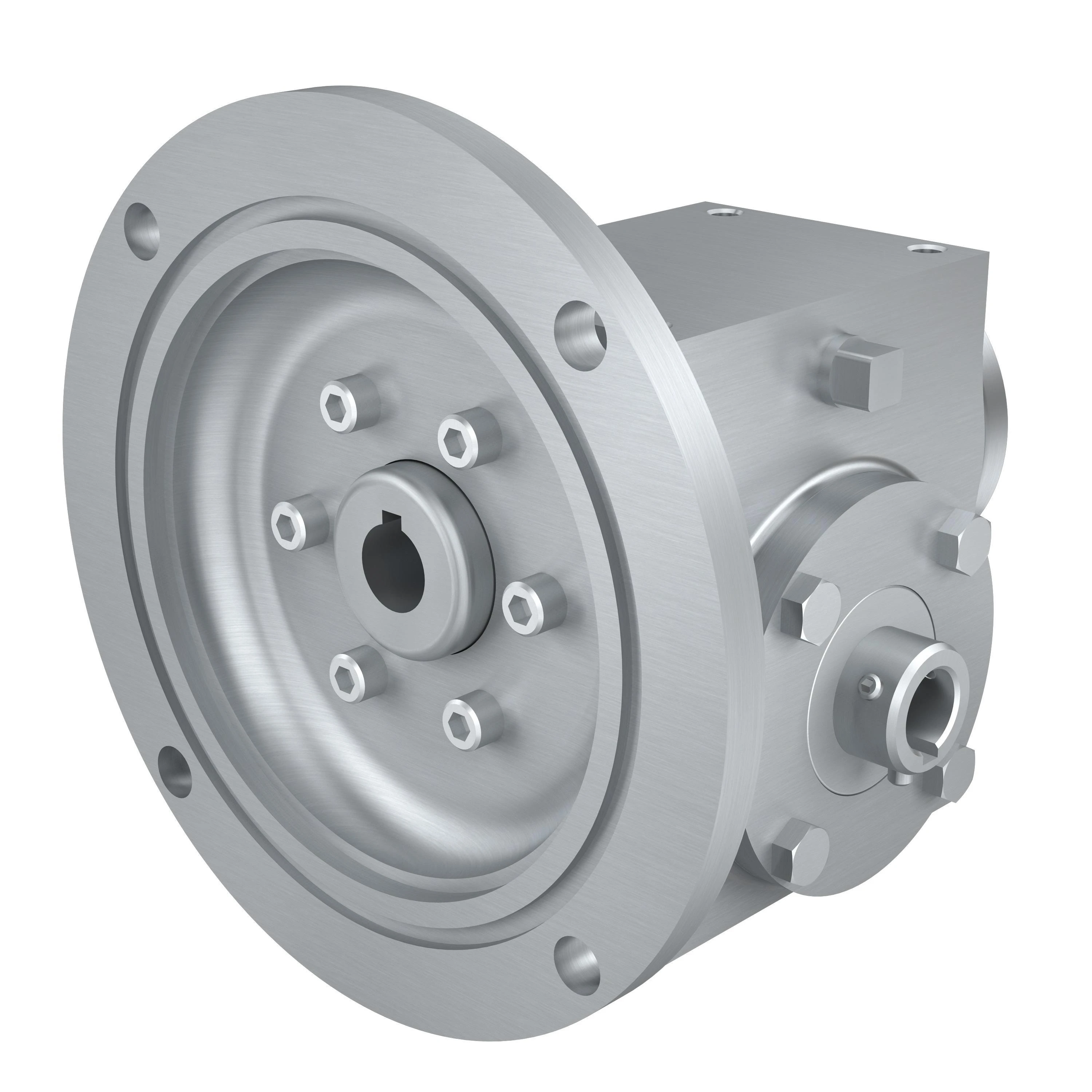 HUB CITY 0270-07325 Worm Reducer, 0.329 Hp, 0.625 Inch I.D, 0.875 Inch O.D, Stainless Steel | AX7JQP