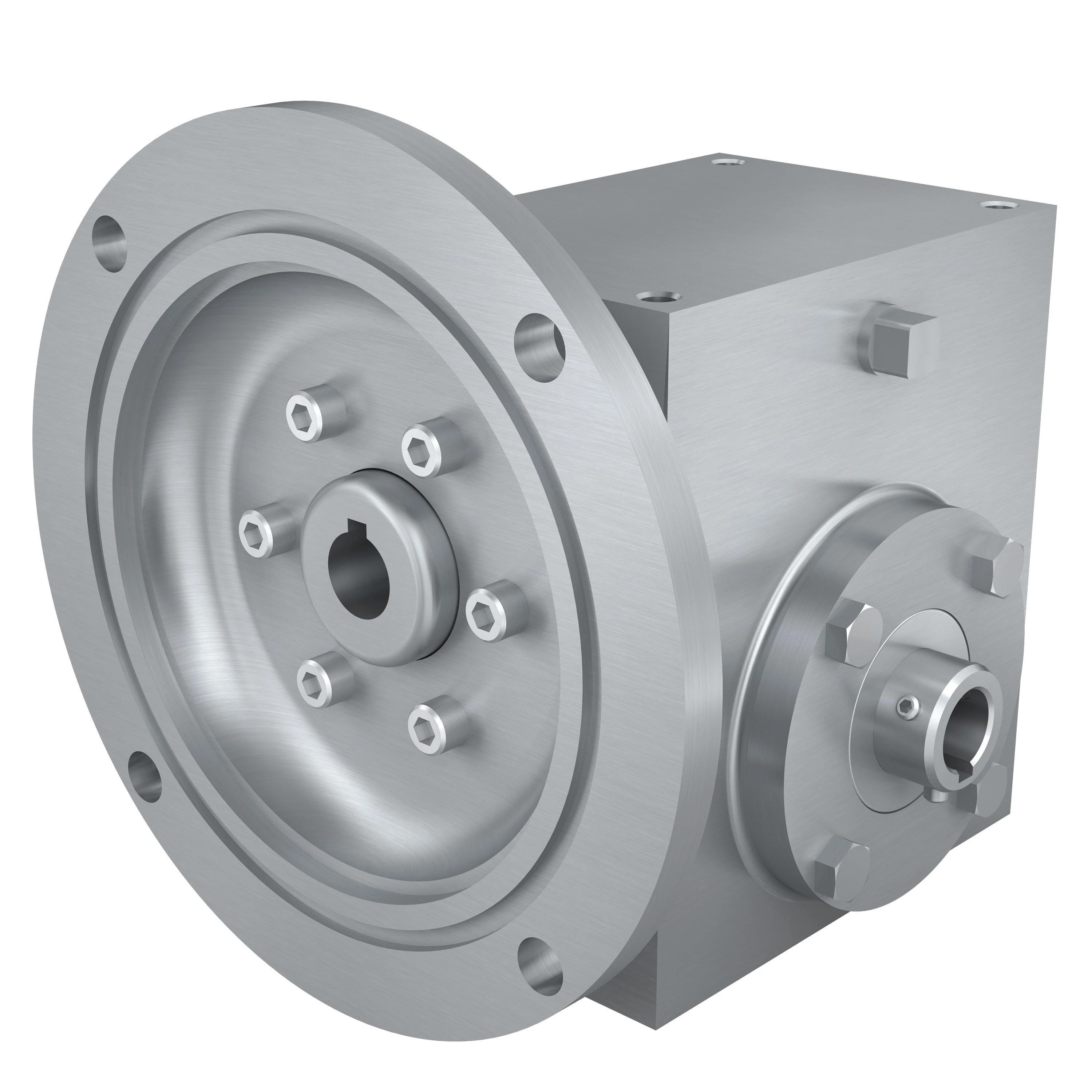 HUB CITY 0270-07526 Worm Reducer, 0.464 Hp, 0.625 Inch I.D, 0.875 Inch O.D, Stainless Steel | AX6TXW