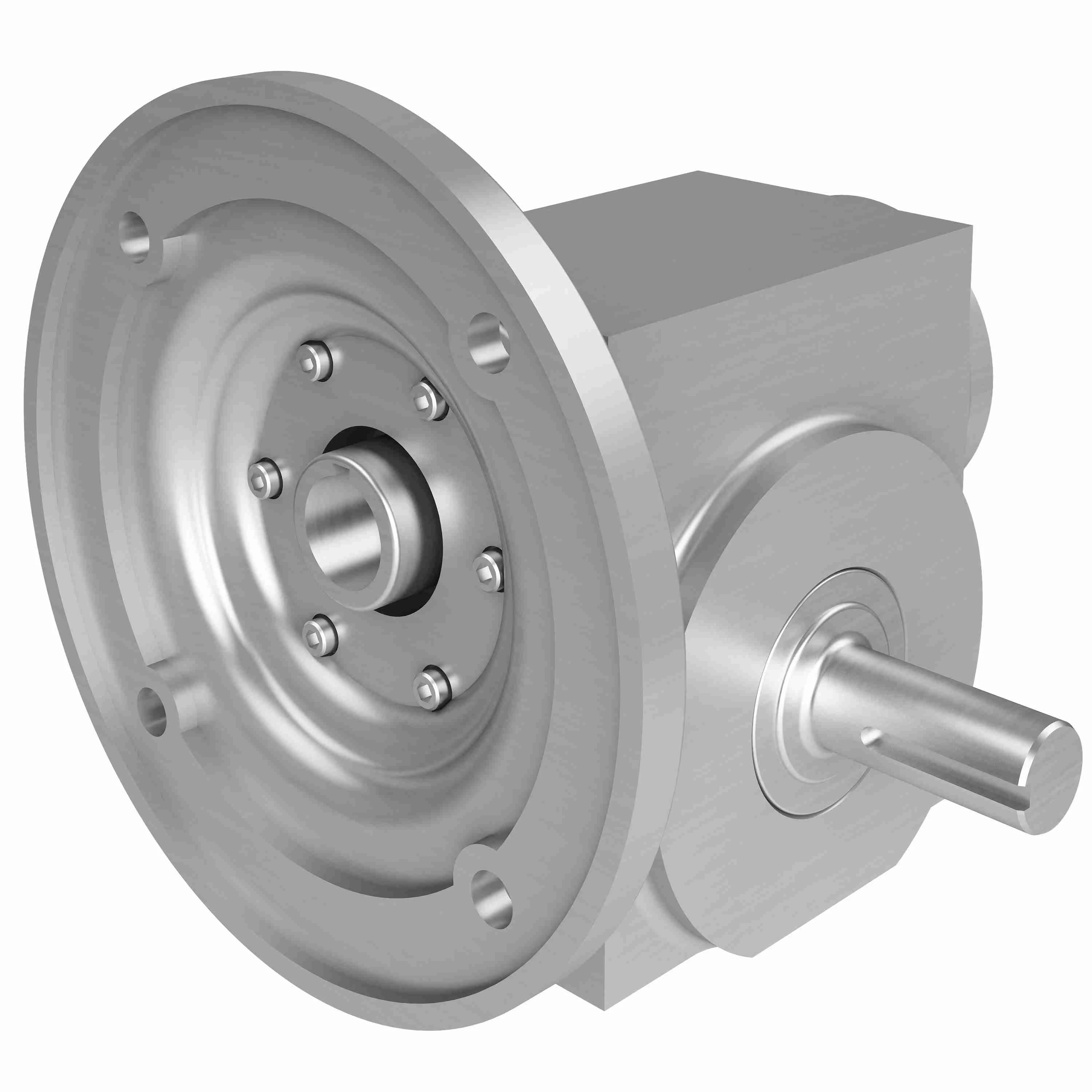 HUB CITY 0270-08696 Worm Reducer, 5.323 Hp, 1.125 Inch I.D, 1.125 Inch O.D, Stainless Steel | AY3PYE