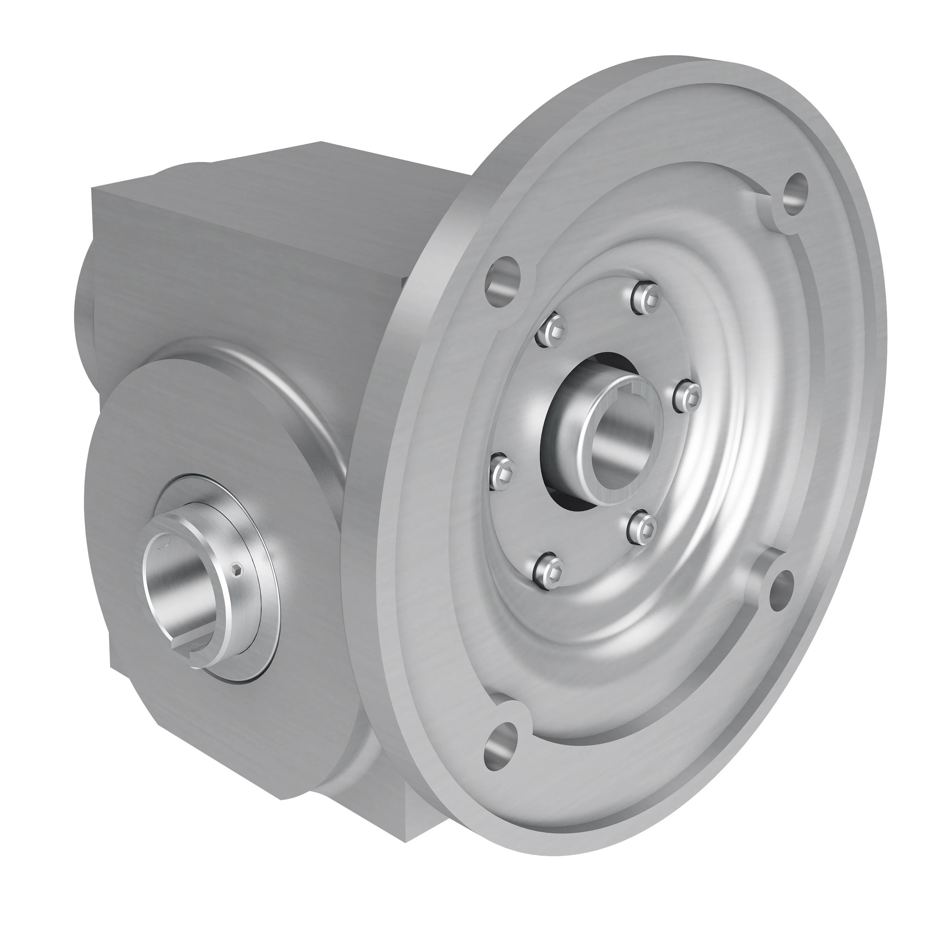 HUB CITY 0270-09082 Worm Reducer, 3.564 Hp, 1.125 Inch I.D, 1.125 Inch O.D, Stainless Steel | AX9HKT