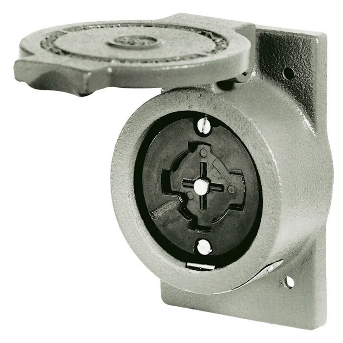 Receptacle, 30A, Non-NEMA, Screw Terminal, FS/FD Mounting