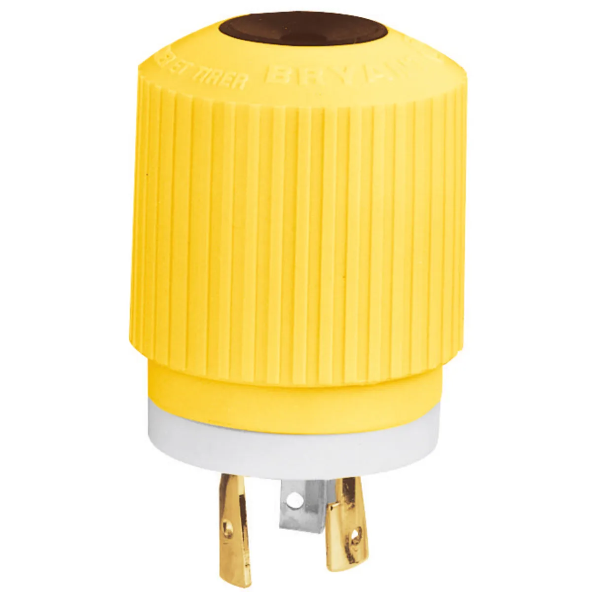 Male Plug, 20A, 2-Pole, 3-Wire Grounding, Screw Terminal