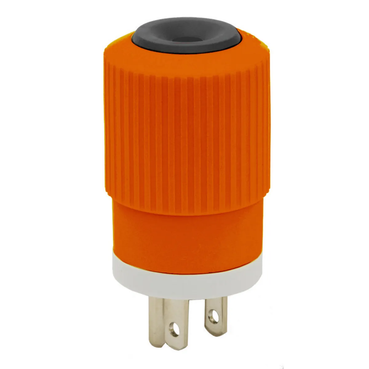 Male Plug, Straight, 2-Pole, 3-Wire Grounding