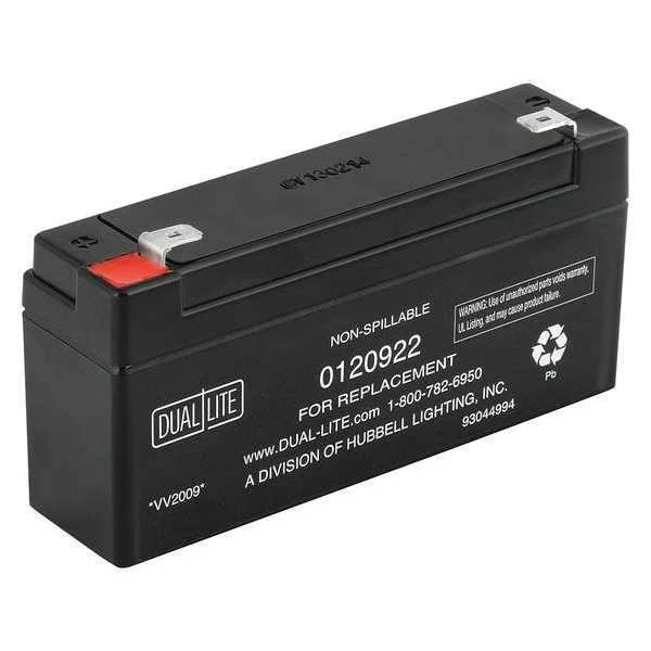 Battery, Lead Calcium, 6V, Flag Terminal