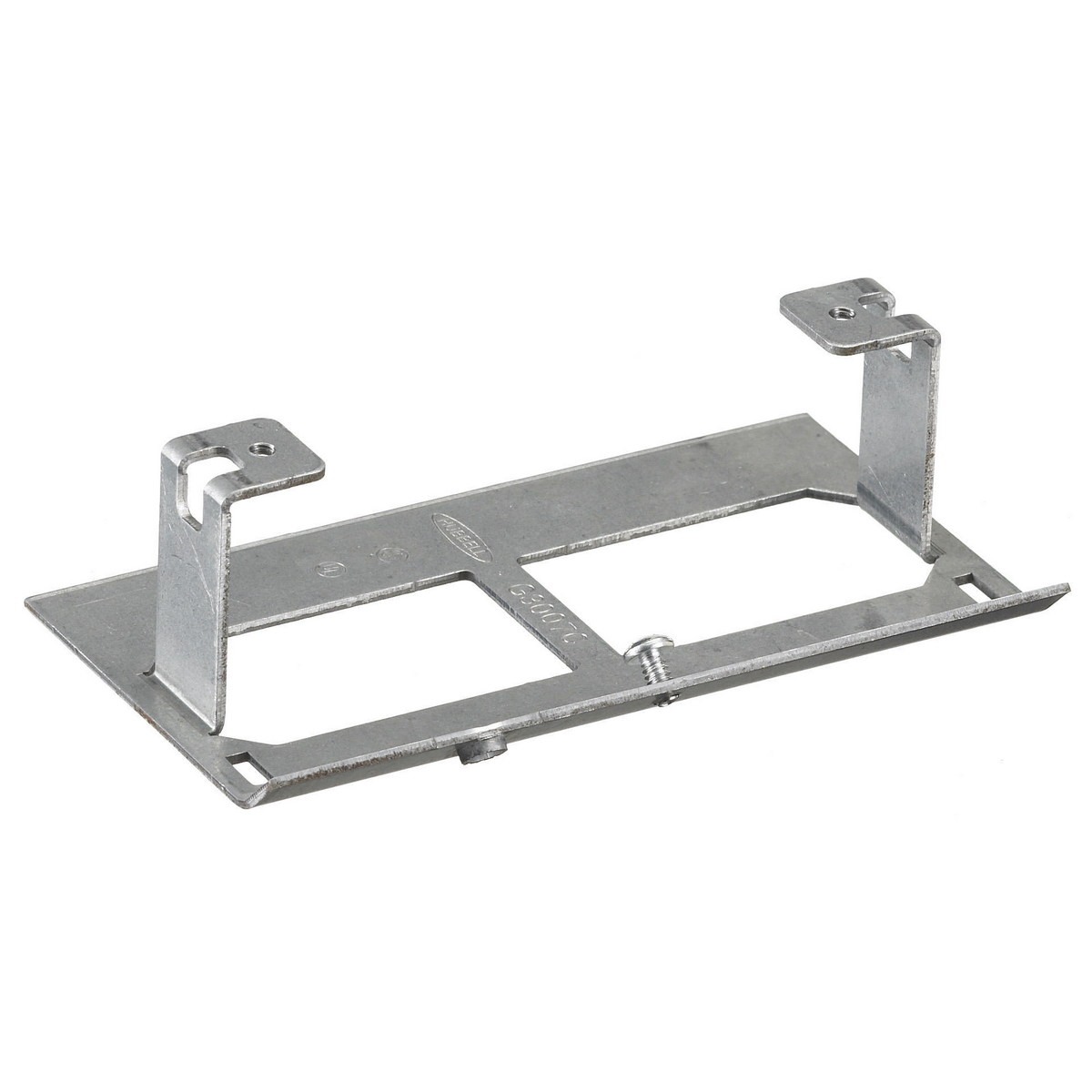 HUBBELL PREMISE WIRING HBL3007CGY Device Bracket, Gray, Brackets | CY6ZDD