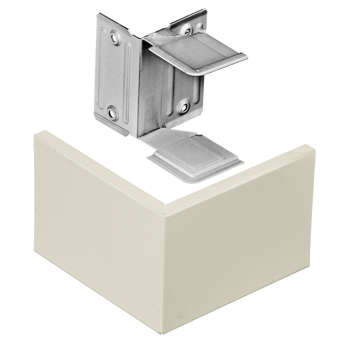 External Corner Coupling, Ivory