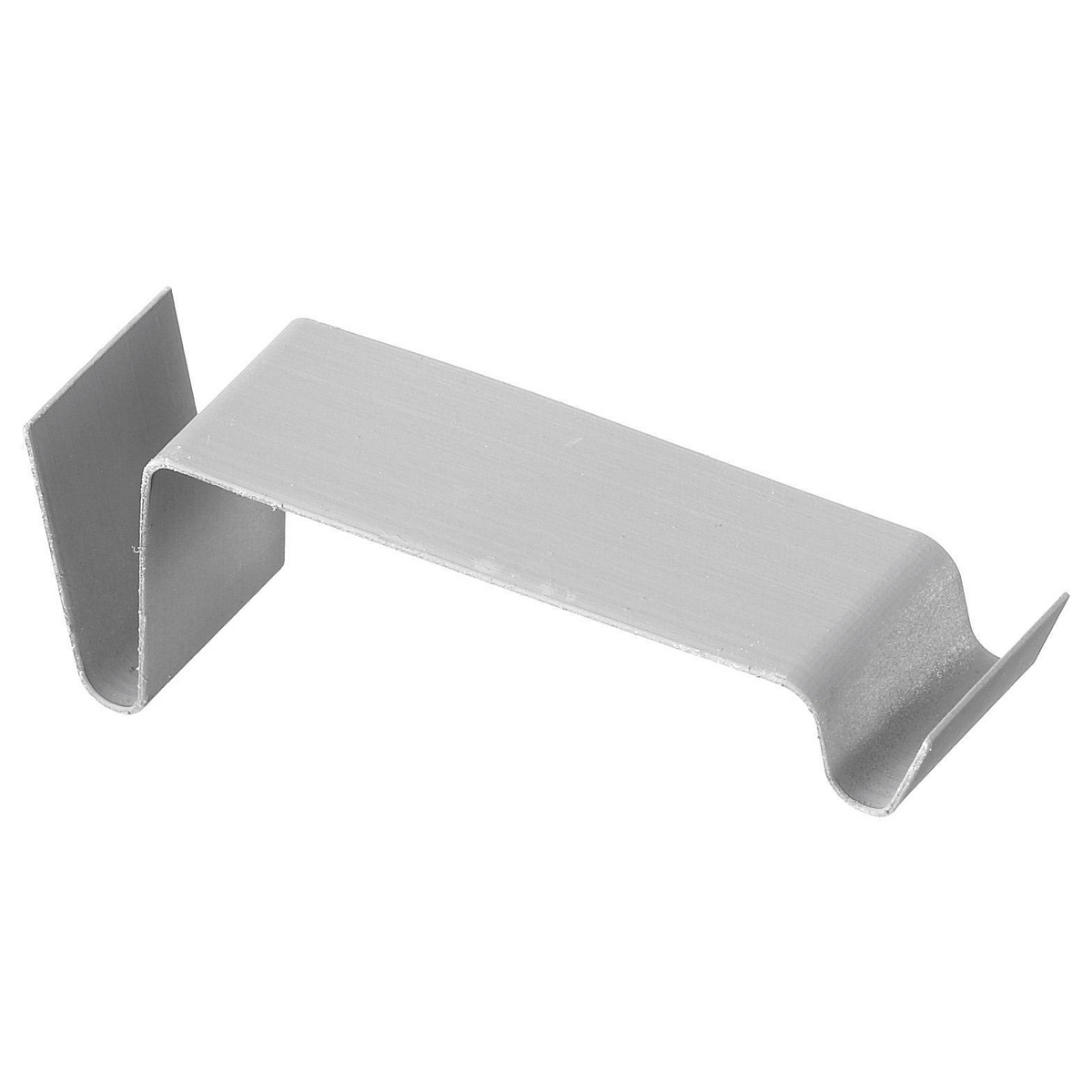 Wire Clip, Gray, Steel, Clips