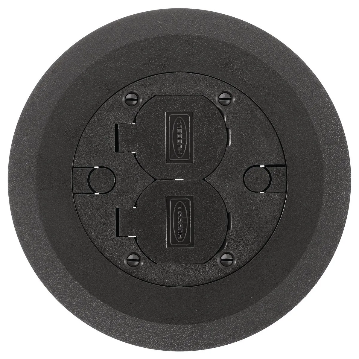 Plastic Cover And Flange Black
