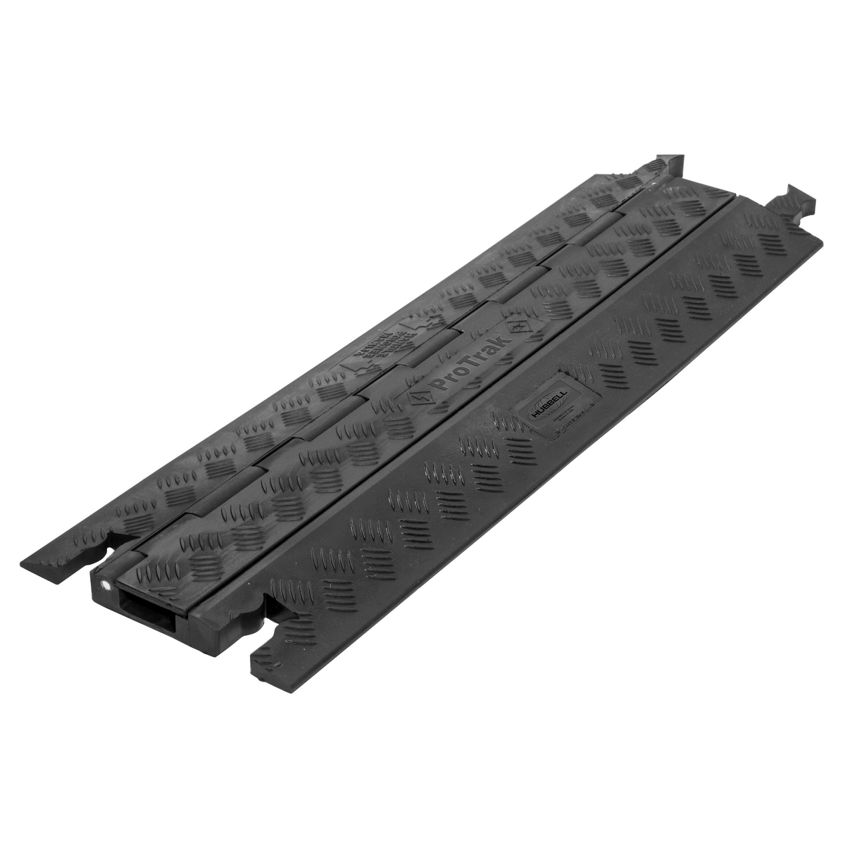 Protrak, H/Cvr, Sgl 2.25 Inch Wide Chl, Blk, 3ft