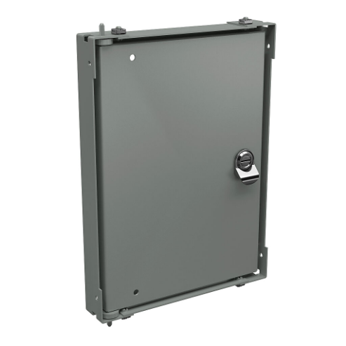 WIEGMANN HFWNSP1612C Swing Panel, Steel, Painted, For Mounting Components, 14 Gauge, 16 Inch Heightt | CV3PUG 487J81