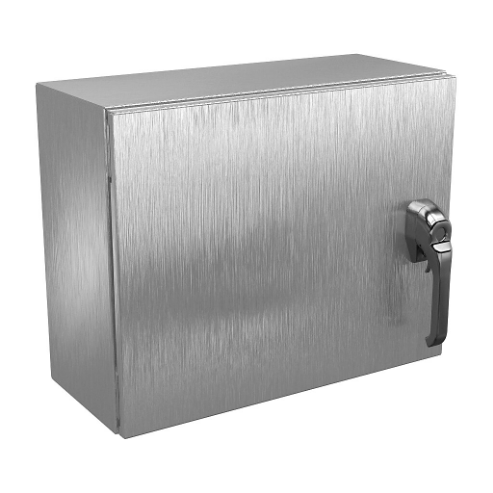WIEGMANN N412162008SS1PTC Enclosure, 16 x 20 x 8 Inch Size, Wall Mount, 304 Stainless Steel | CV6PTC