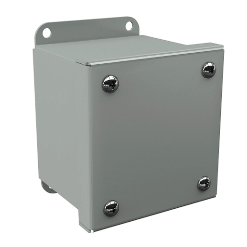 WIEGMANN PB1BC Pushbutton Enclosure, Blank Cover, 4 x 3 x 3 Inch Size, Wall Mount, Carbon Steel | CV6PZQ