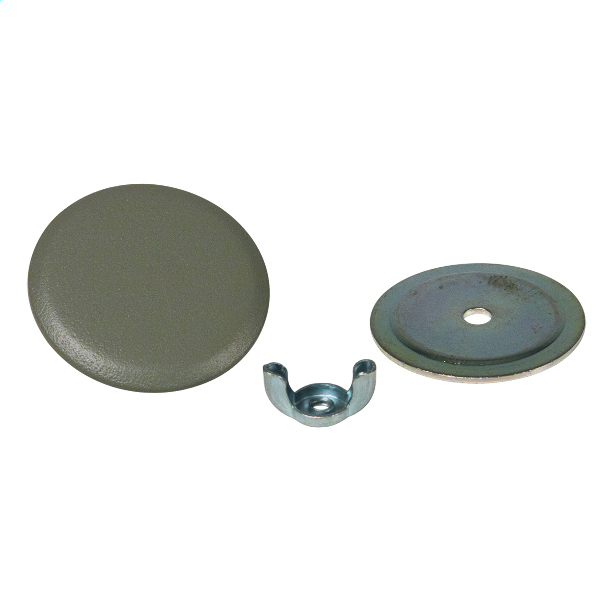 WIEGMANN WASPB Hole Plug, Steel, 1.2 Inch Hole Dia, Polyester Powder, Gray | CV3PPY 487N47