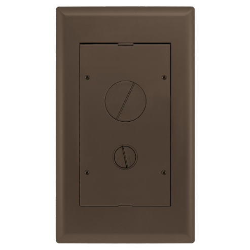 HUBBELL WIRING DEVICE-KELLEMS 2GAFBFFCVRBRZ