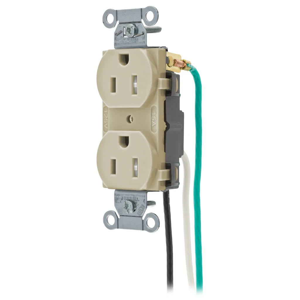 HUBBELL WIRING DEVICE-KELLEMS CR15ITRP1